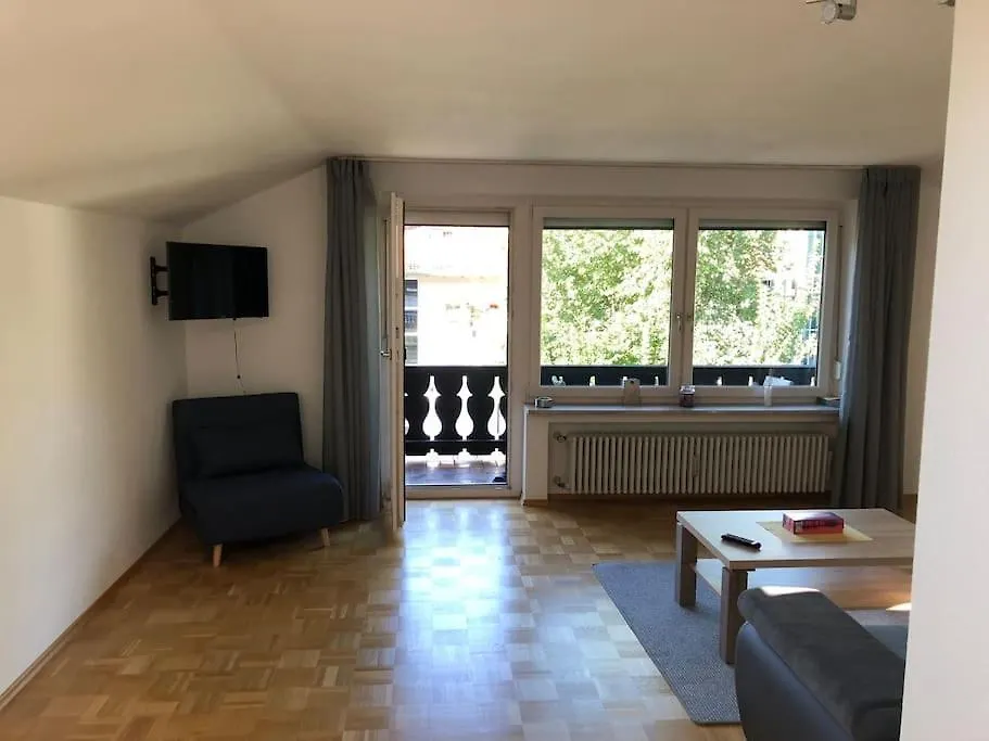 Central Apartment With The View Of The Zugspitze Garmisch-Partenkirchen